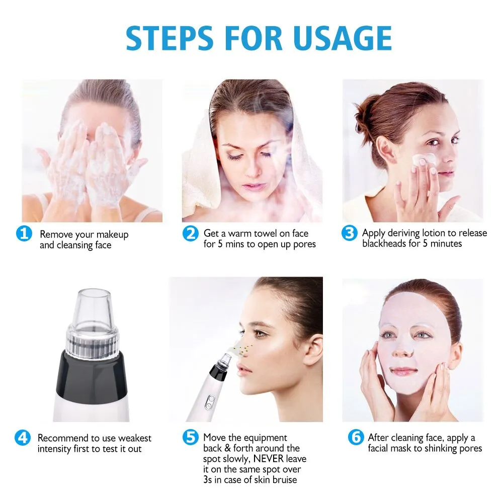 10pcs Blackhead Skin Care Face Deep Pore Acne