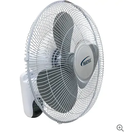 16" WALL MOUNT OSC FAN 3SPD