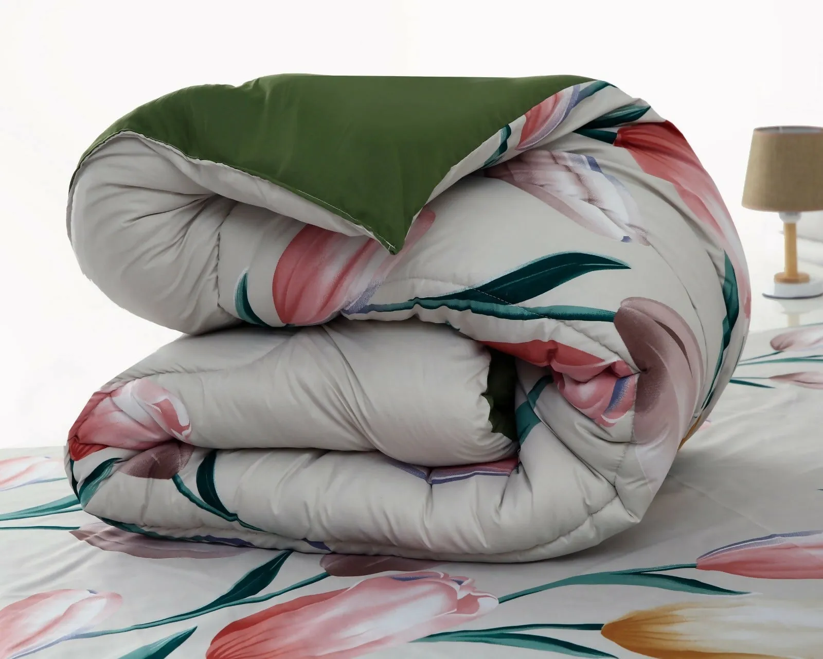 1PC Double Winter Comforter-14940Tulip