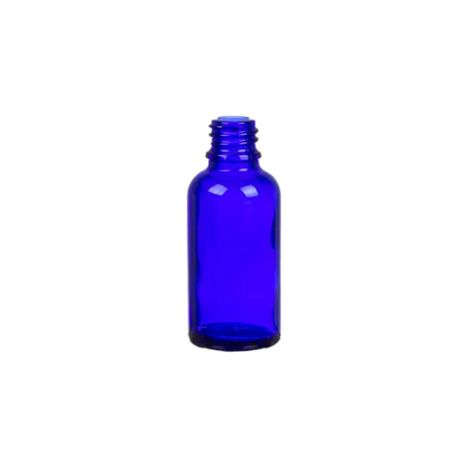 30ml Glass Dropper Bottle Blue with Pipette Lid