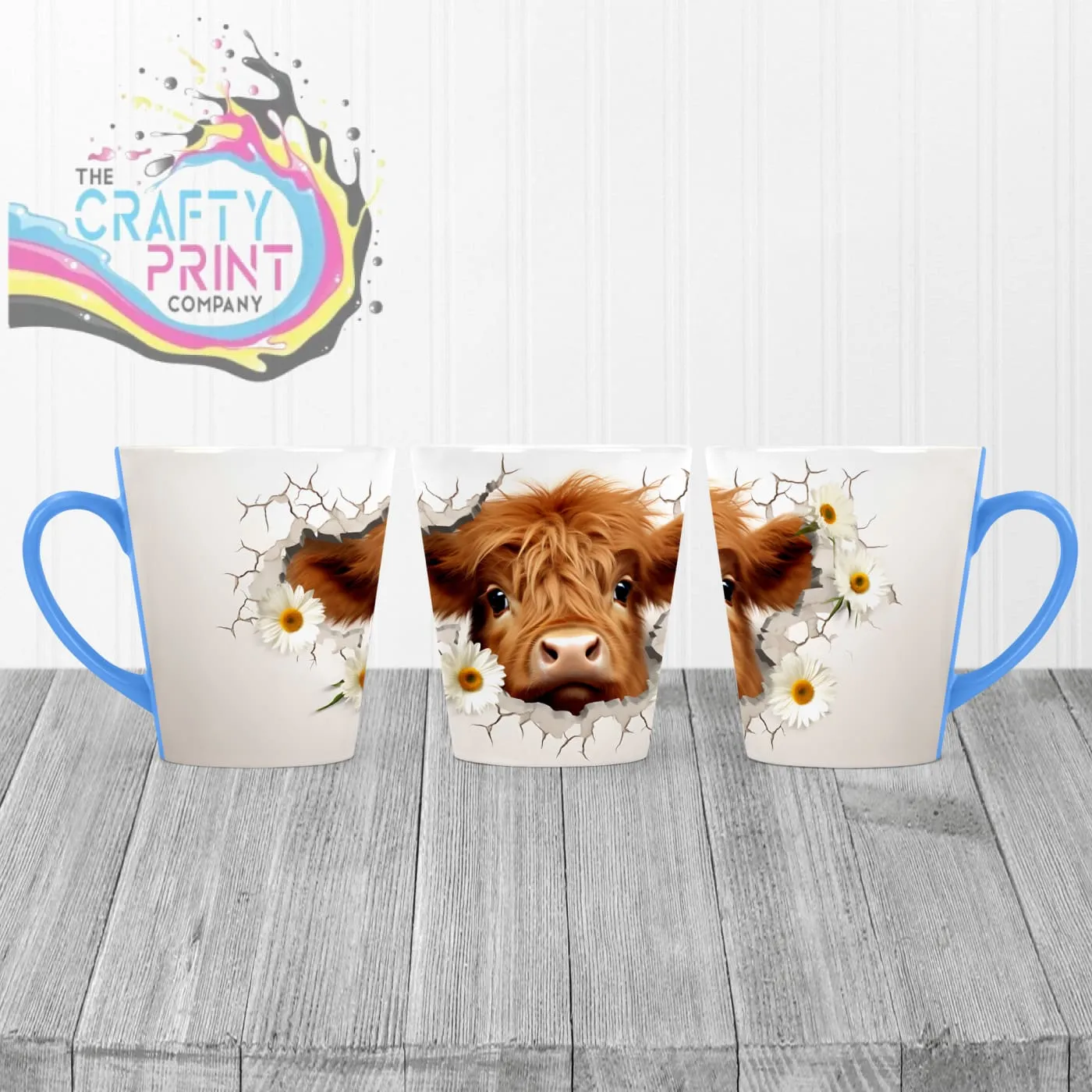 3D Highland Cow Mug