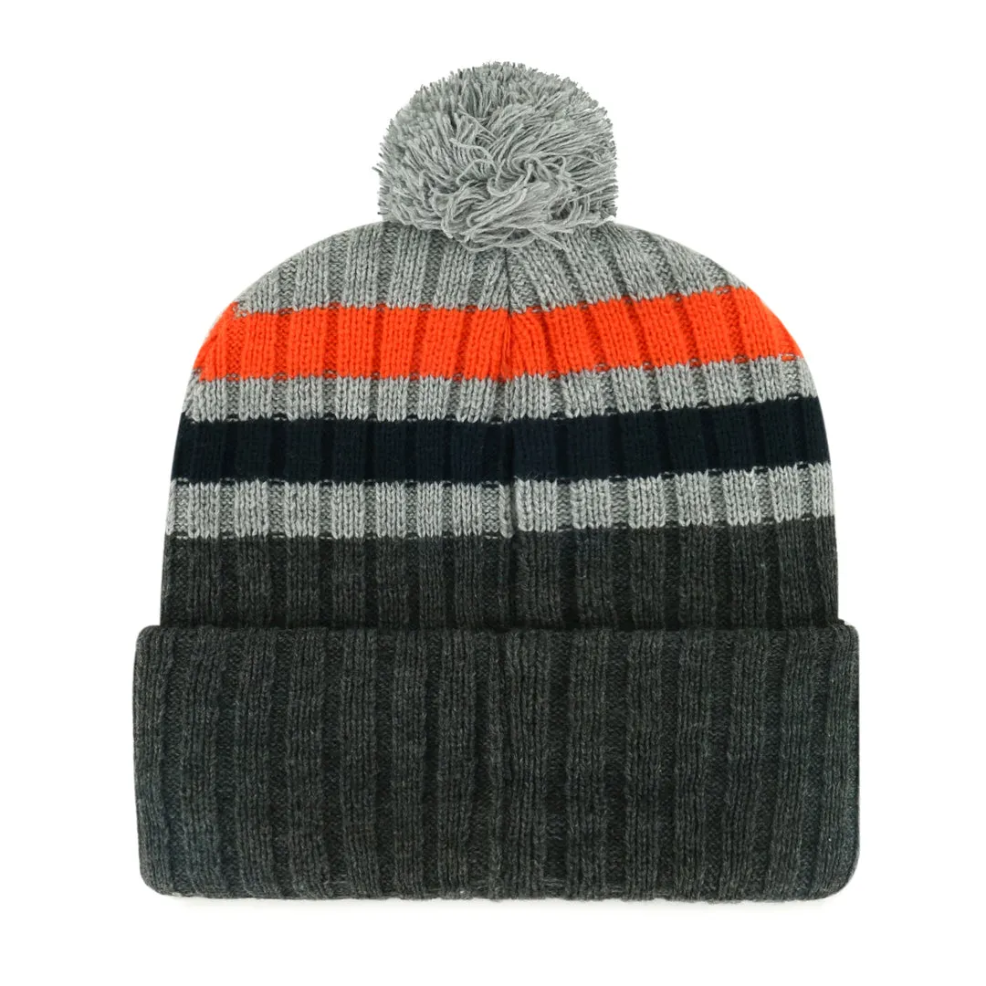 '47 Brand Men's NHL Edmonton Oilers Stack Cuffed Pom Knit