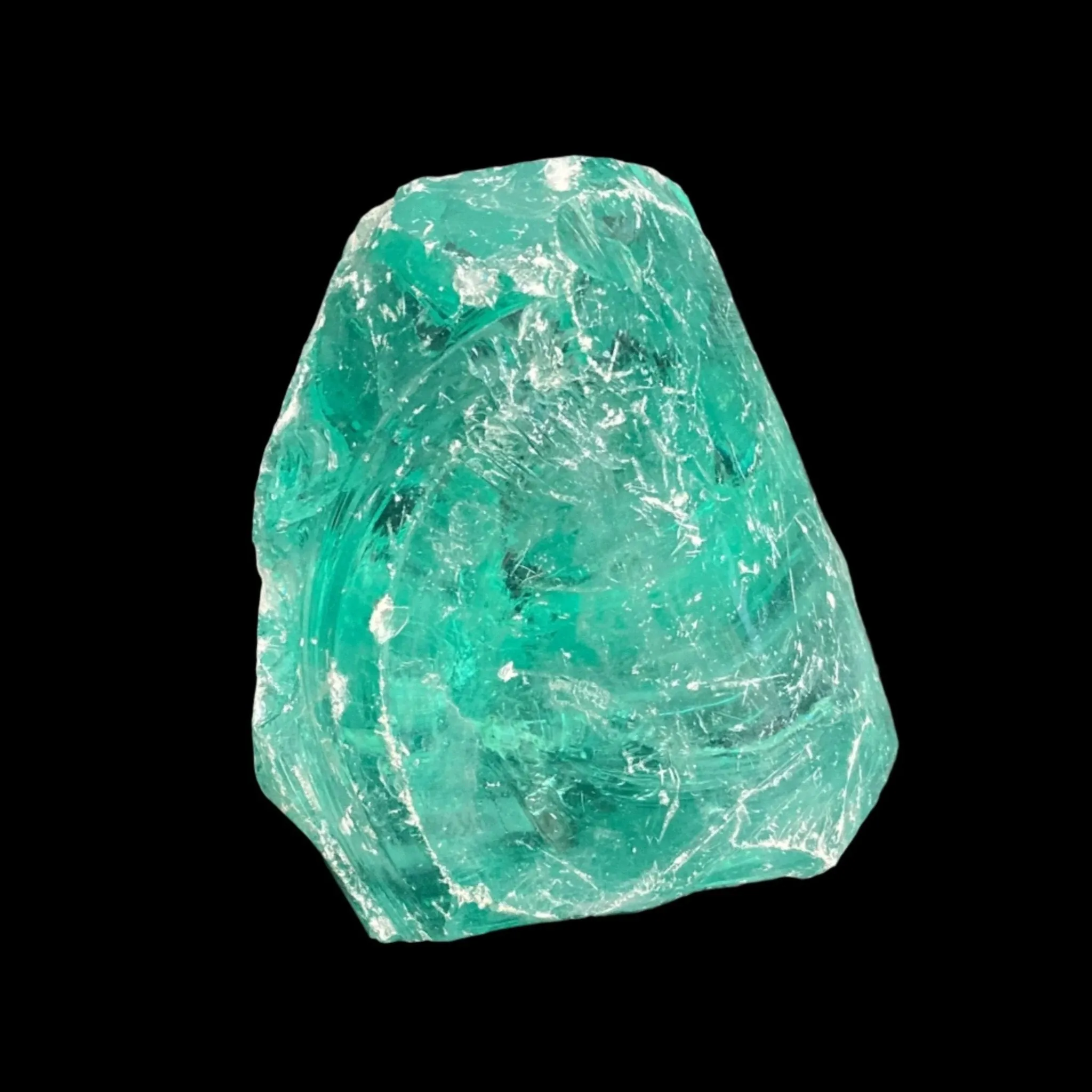 60 Pound Slag Glass Blue Green Recycled Glass For Landscaping Special Order