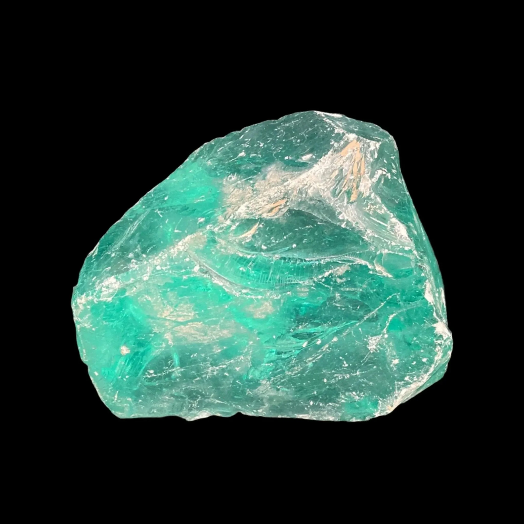 60 Pound Slag Glass Blue Green Recycled Glass For Landscaping Special Order