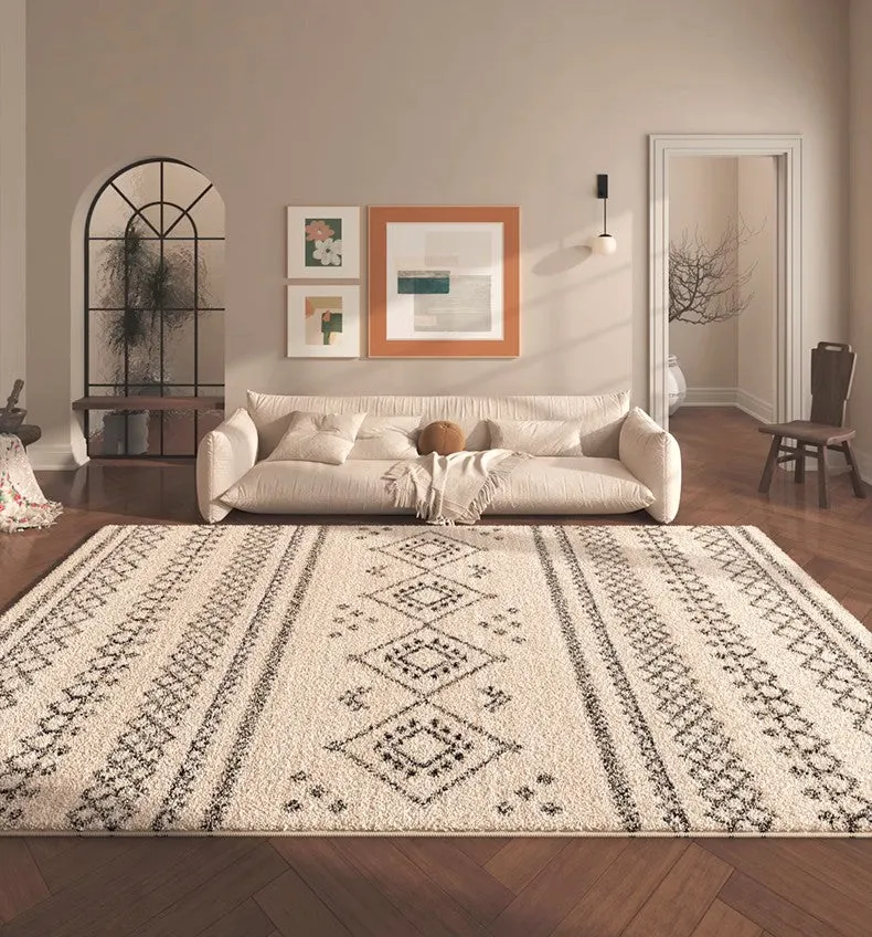 Abstract Contemporary Runner Rugs for Living Room, Modern Runner Rugs Next to Bed, Bathroom Runner Rugs, Kitchen Runner Rugs, Runner Rugs for Hallway