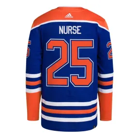 adidas NHL Edmonton Oilers Darnell Nurse Authentic Primegreen Home Jersey