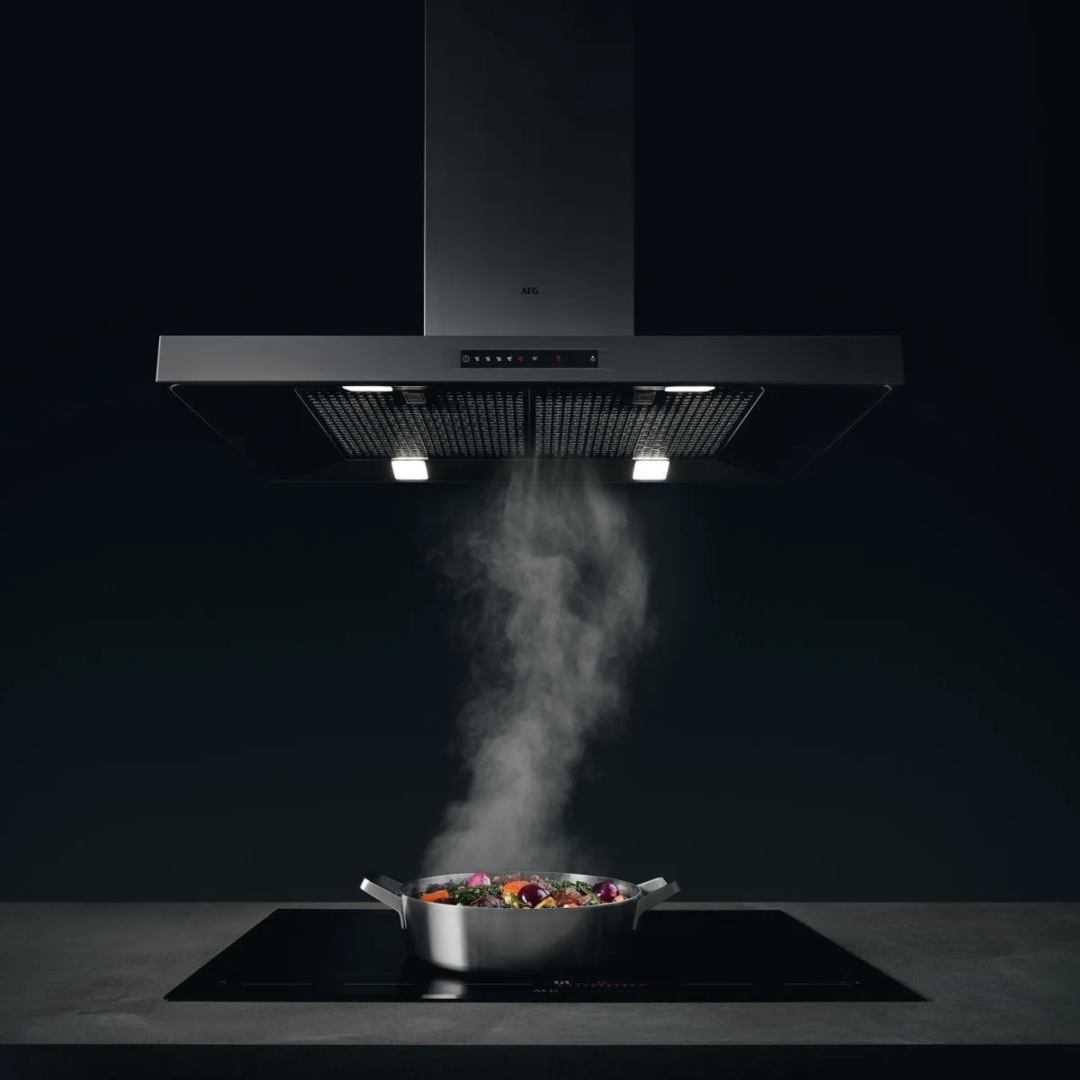 AEG DKB5960HM Chimney Hood - Stainless Steel