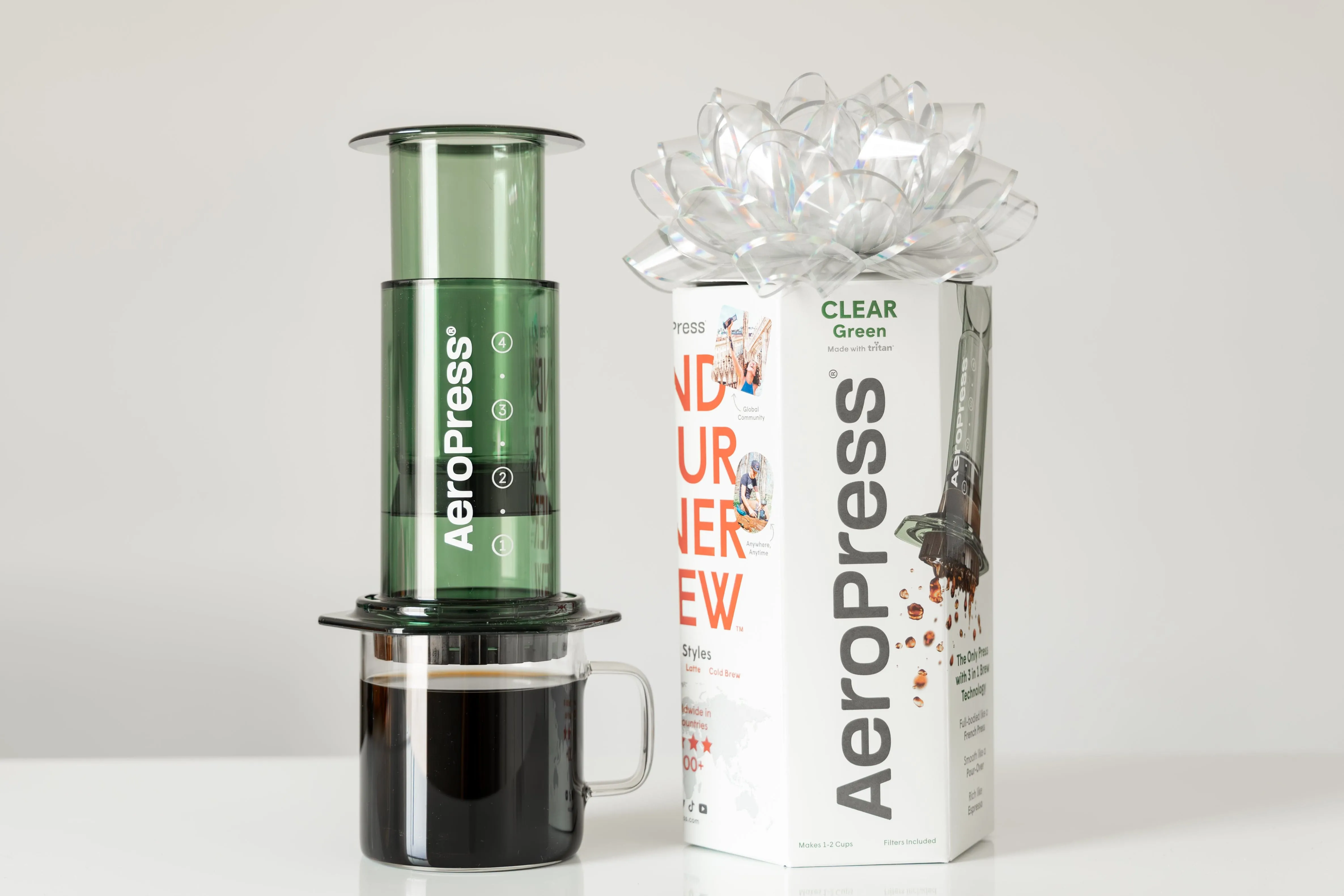 Aeropress Green Travel brewer / Coffee Maker