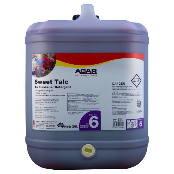 Agar Sweet Talc Detergent and Air Freshener