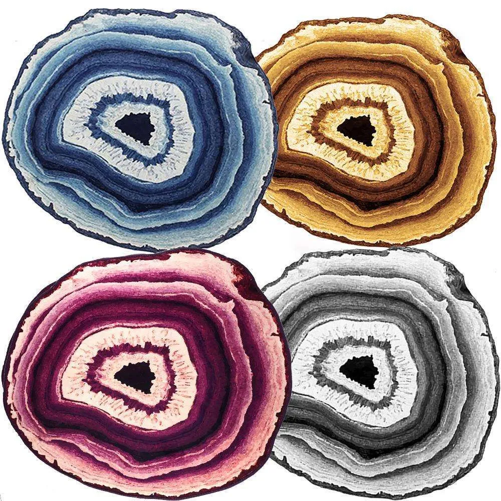 Agate/Wood Rugs