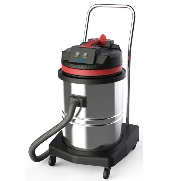 Airstrong 60L 2000W Dual Italy Motor Stainless Steel Wet & Dry Vacuum Cleaner | Model : VC-HT60-2