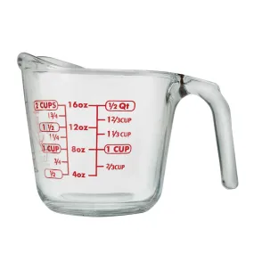 Anchor Hocking 55175AHG18 Measuring Cup, 8 oz., Glass