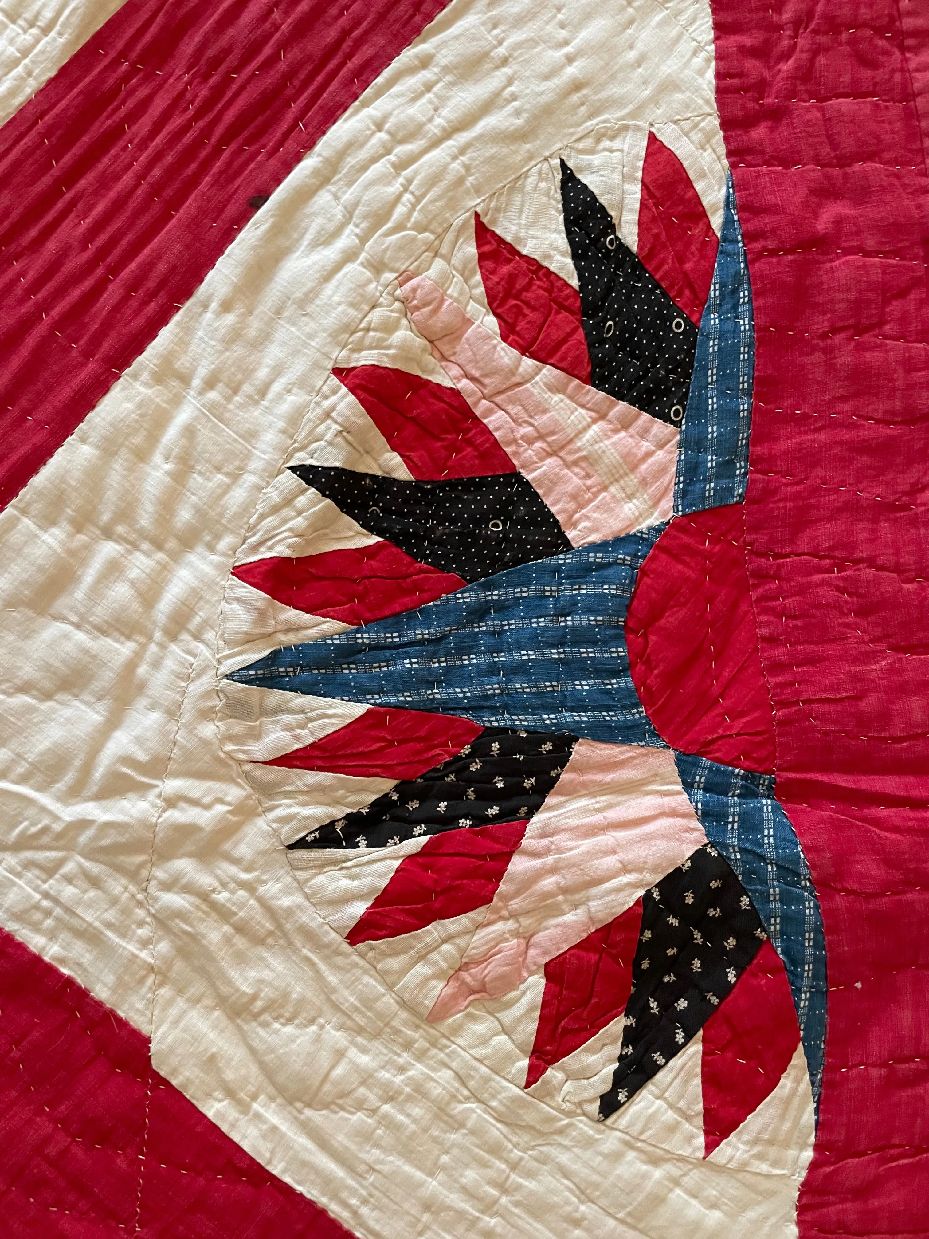 Antique Mariner's Compass Quilt