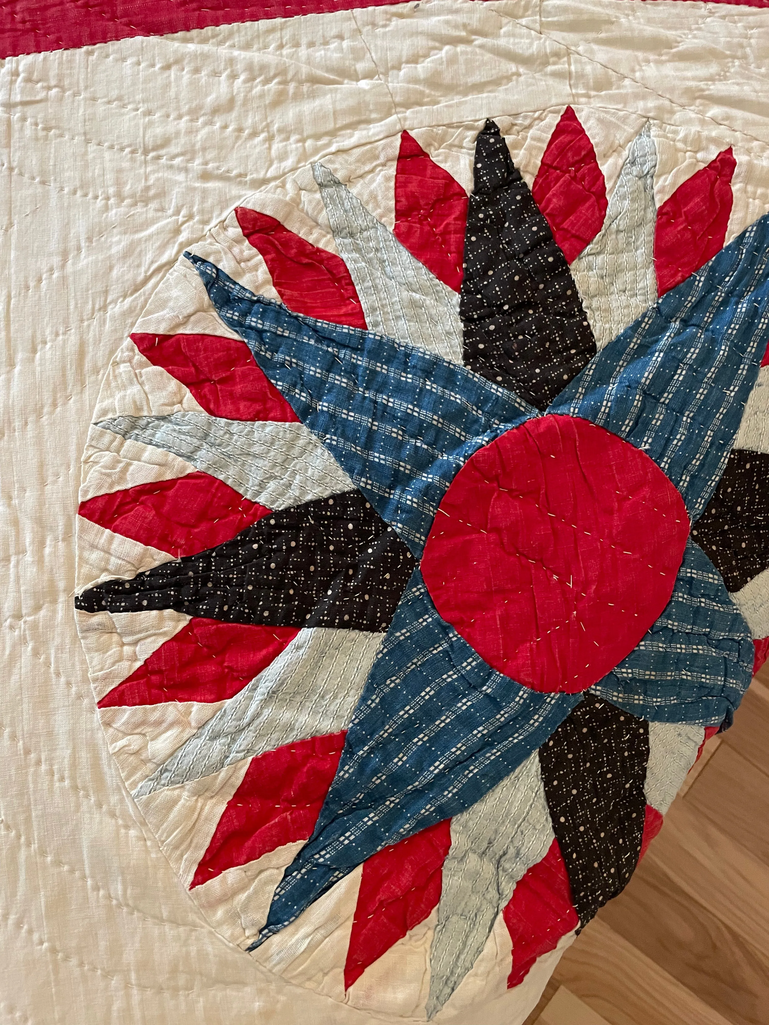 Antique Mariner's Compass Quilt