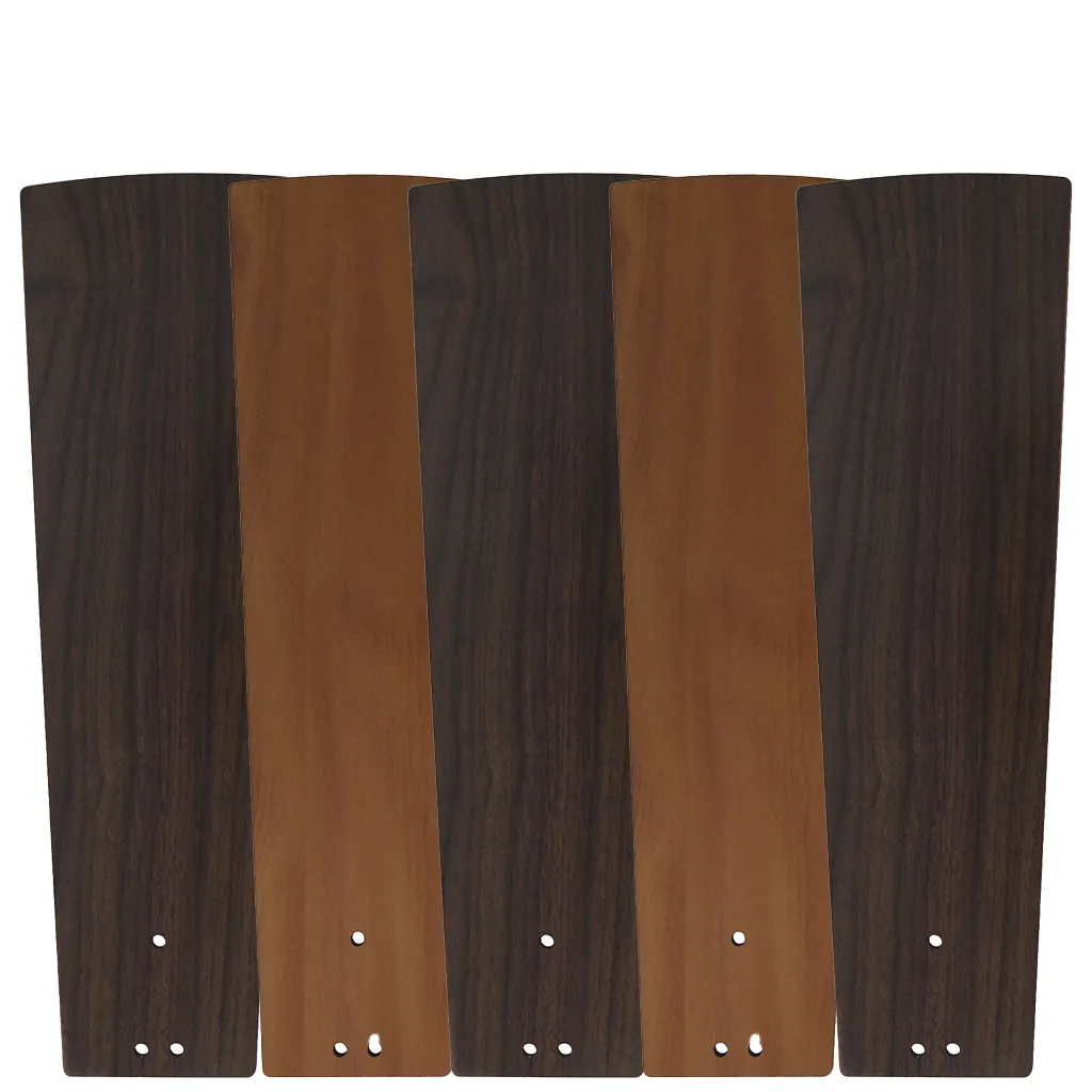 APPLETON 56 inch (5-Blade) - Replacement Blades – Reversible Dark Wood/Cherry Wood Pattern