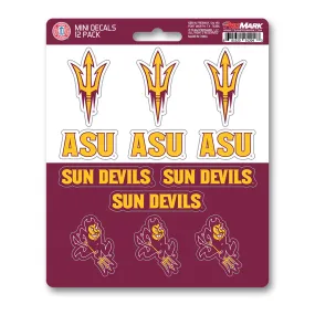 Arizona State Sun Devils 12 Count Mini Decal Sticker Pack