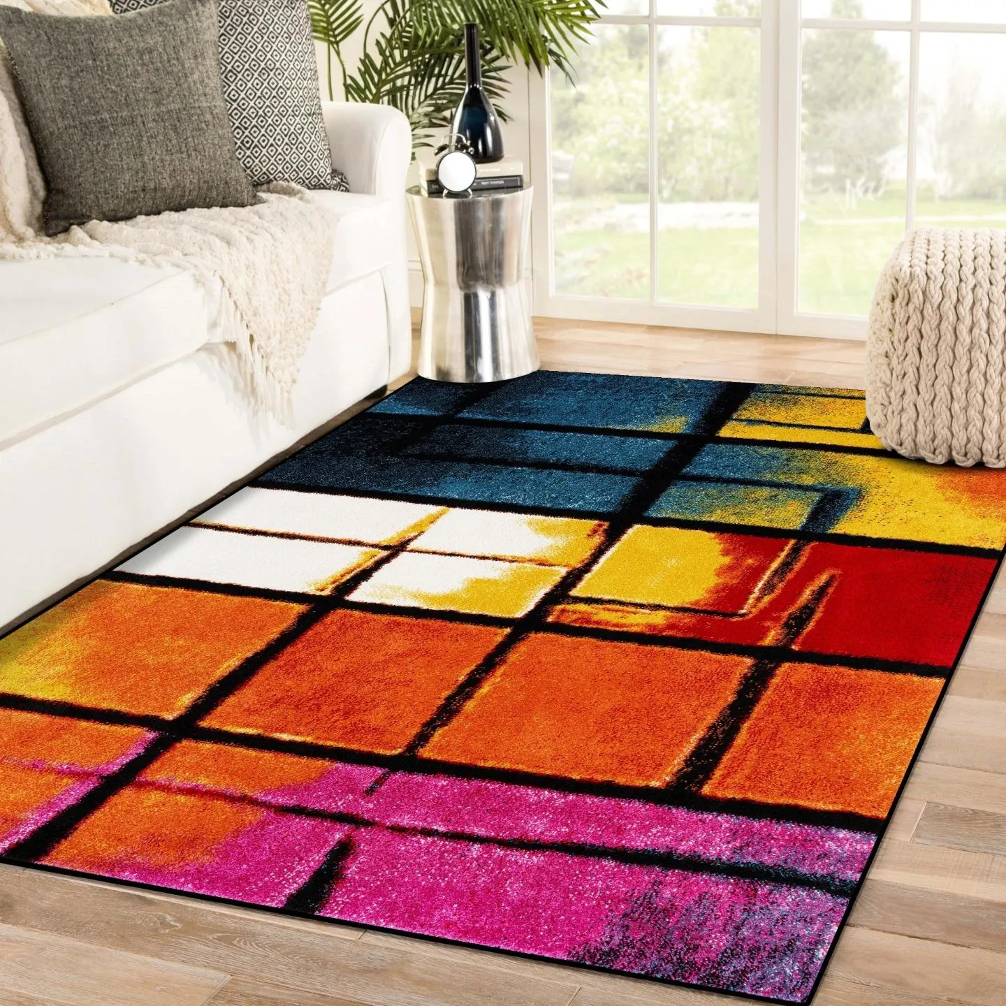 Art Deco Geometric Area Rug