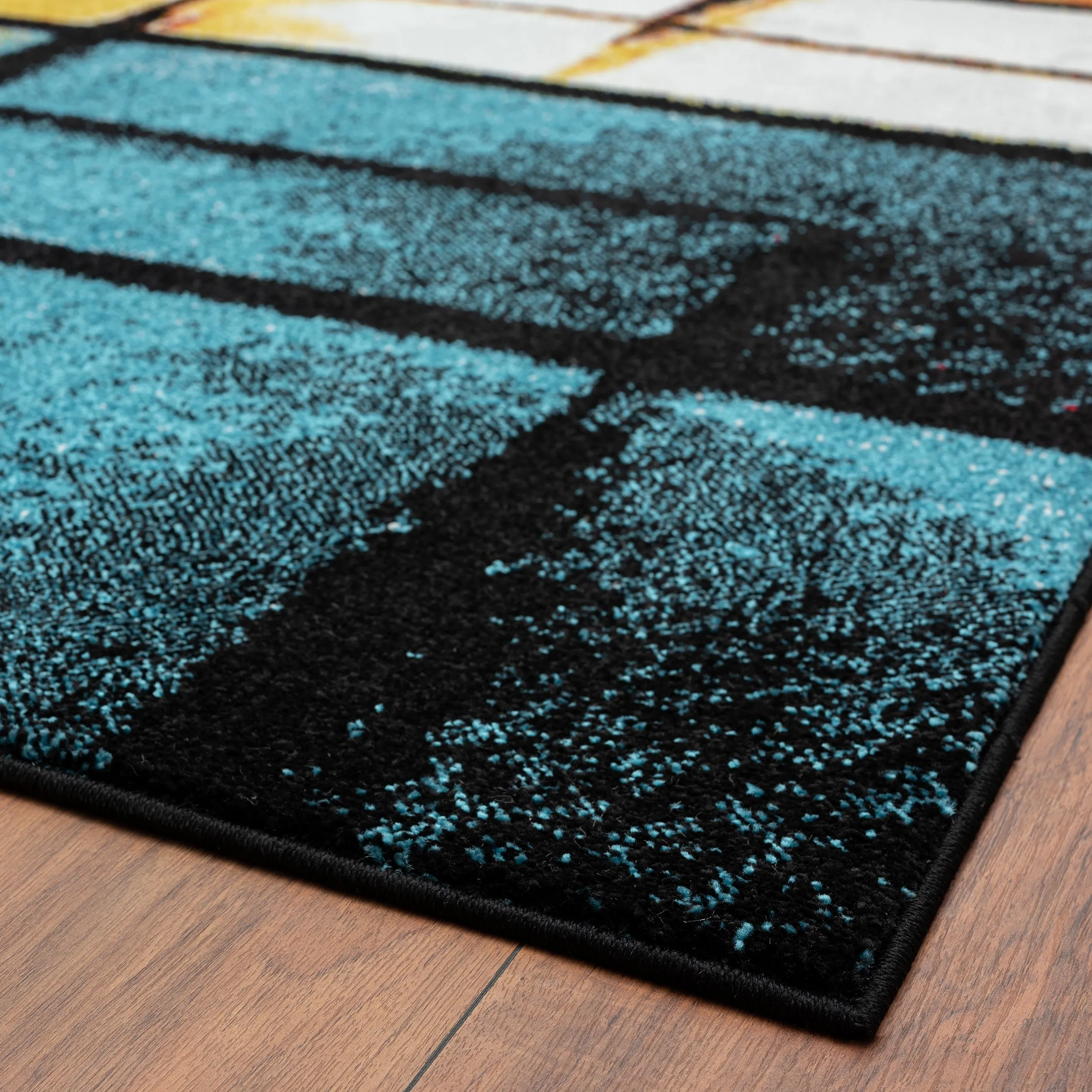 Art Deco Geometric Area Rug