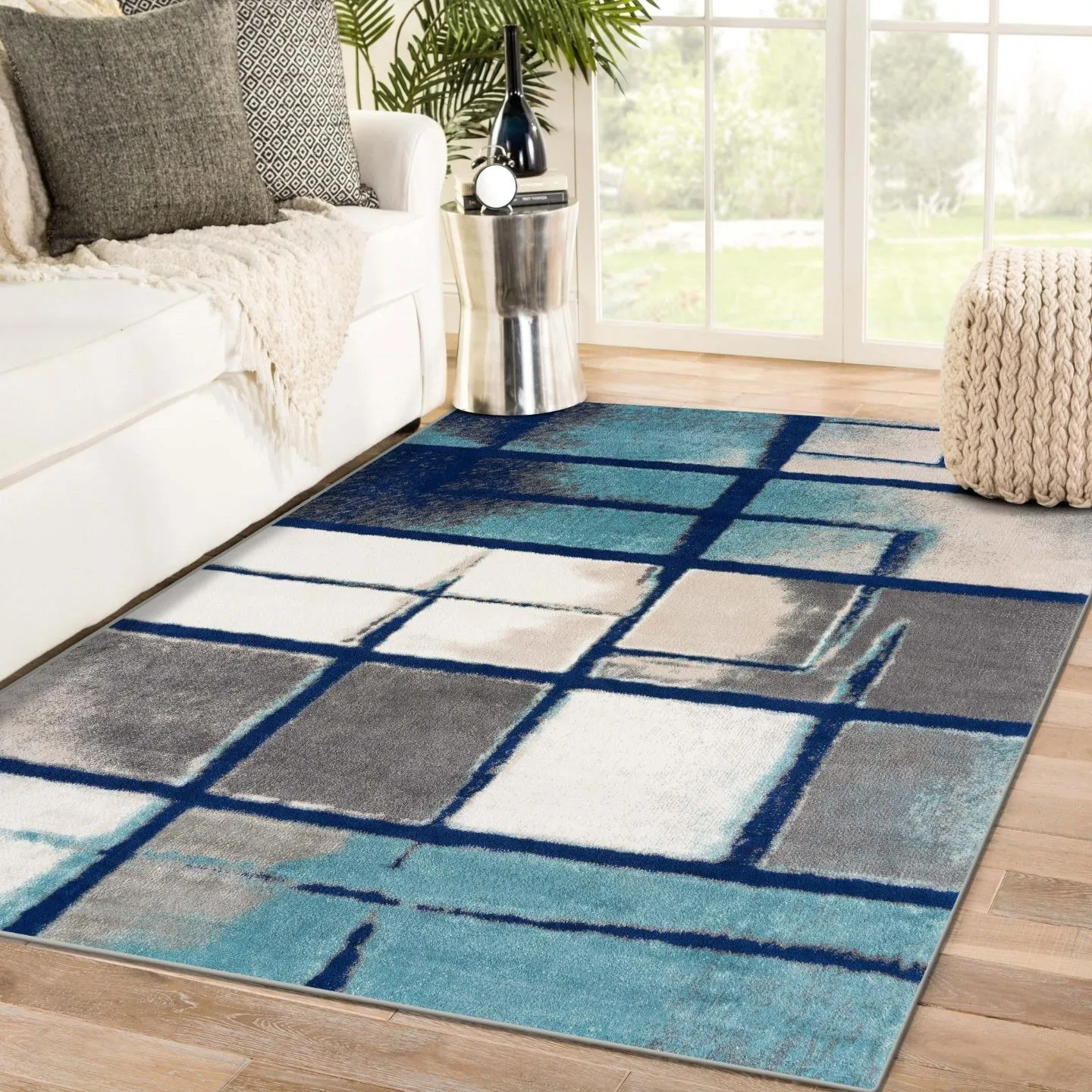 Art Deco Geometric Area Rug