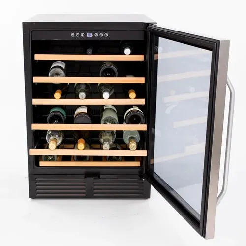 Avanti - 23.5 Inch 50 Bottle Wine Fridge Refrigerator in Stainless - WCR506SS