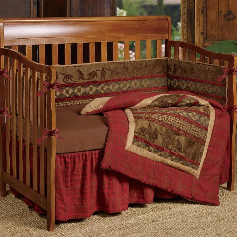 Baby Cascade Lodge Crib Bedding Set