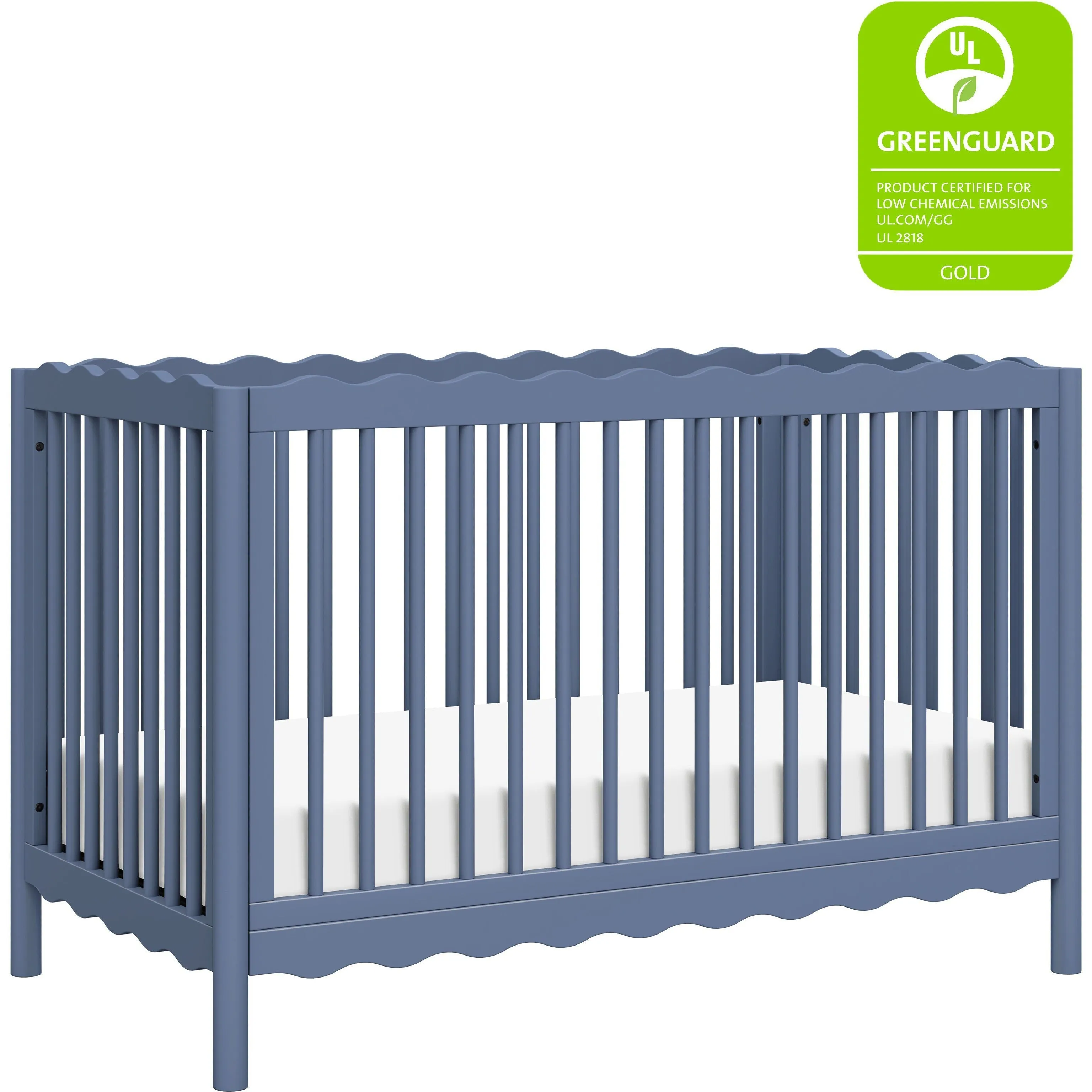 Babyletto Swell 4-in-1 Convertible Crib with Toddler Bed Conversion Kit