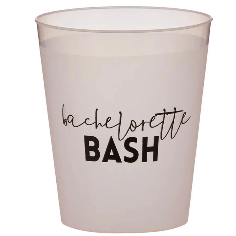 Bachelorette Bash Frosted Glass Cup