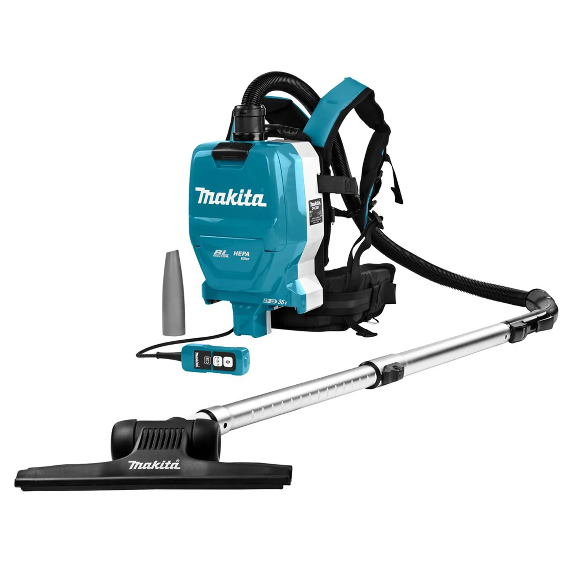 Backpack Vacuum Makita DVC261ZX11 18Vx2