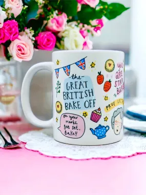 Bake off Mug ft. Prue & Paul | British Bake | Bakers Gift