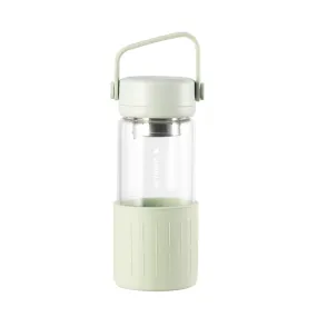 Bd60680 Buydeem Bottle With Tea Bracket 350Ml (Light Green)