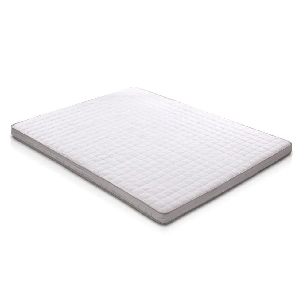 Bedding Foam Mattress Topper Bed Underlay Cover Double 7cm