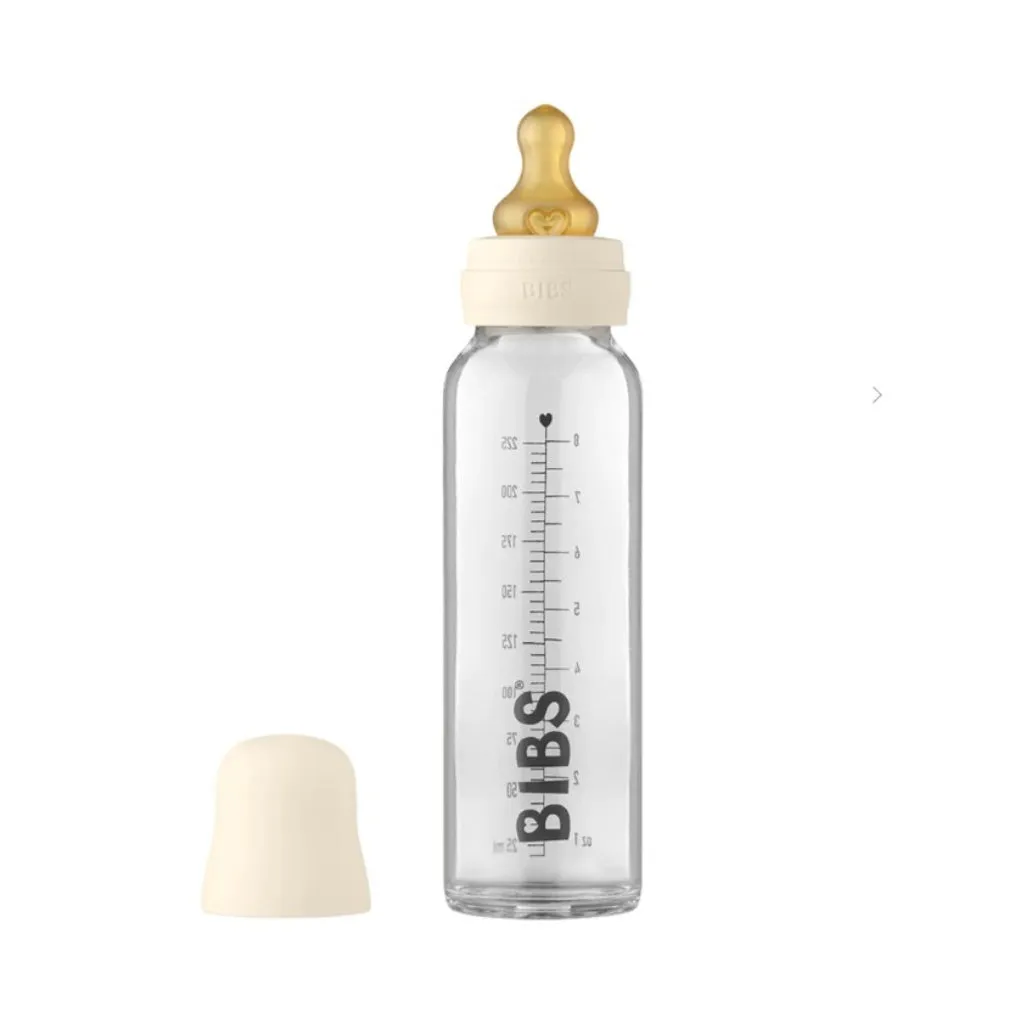 Bibs Glass Bottle Set - 225ml (var colours)