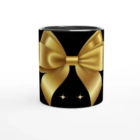 Big Golden Ribbon | Elegant Gift Mug