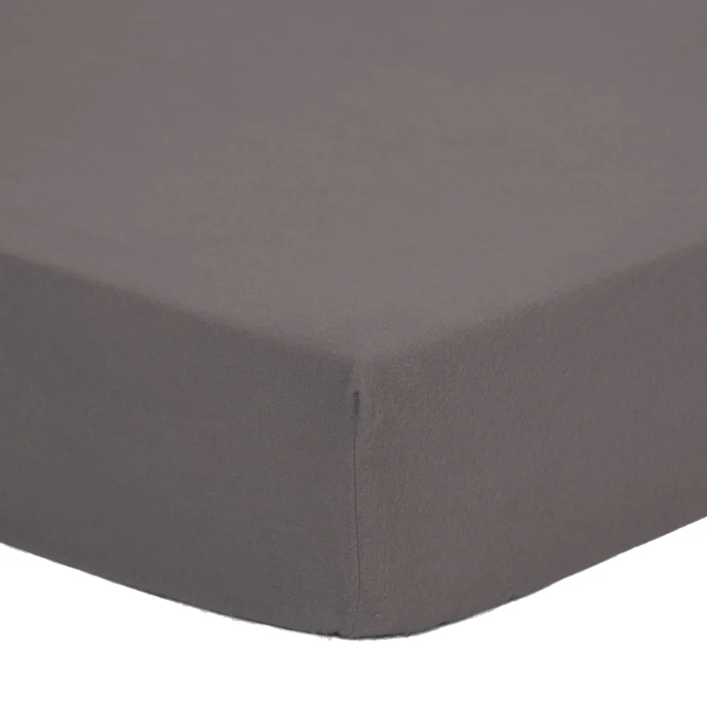 BIG Living Fitted Sheet, Charcoal Gray