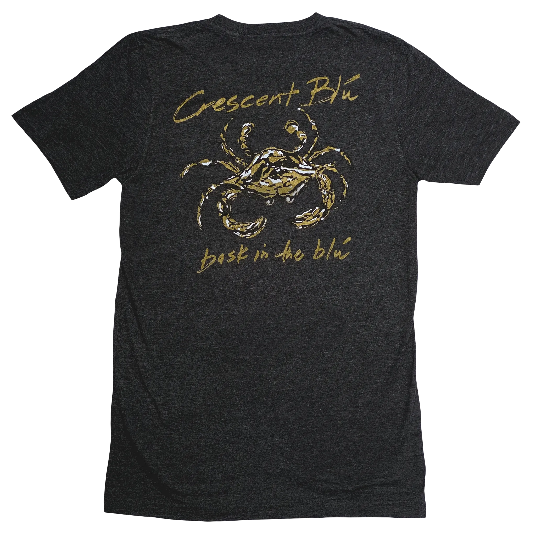 Black & Gold Adult Short Sleeve T-shirt