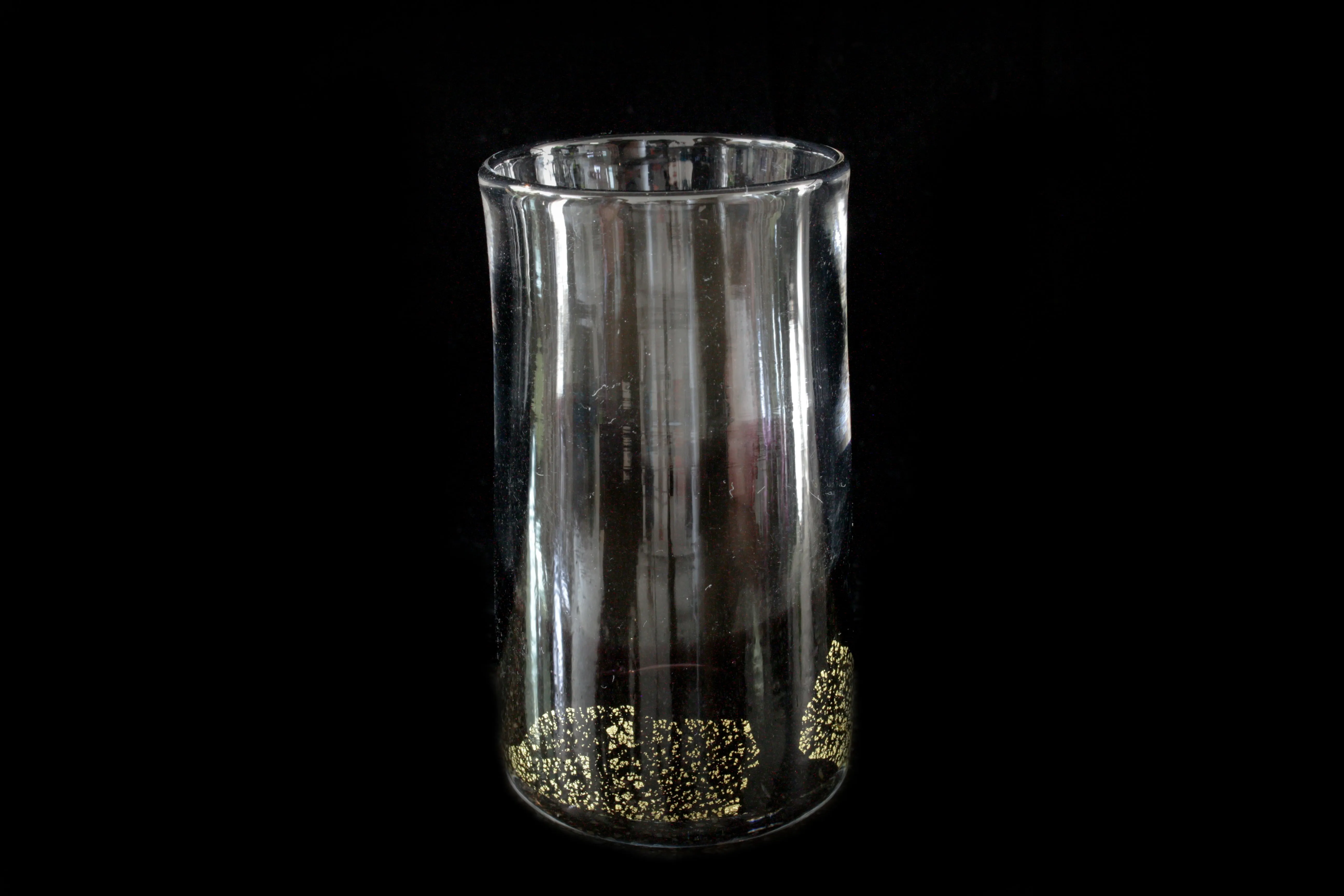 Black and Gold Glass