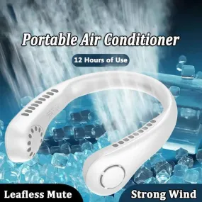 Bladeless Neck Fan: Experience Cool, Safe and Portable Air Flow