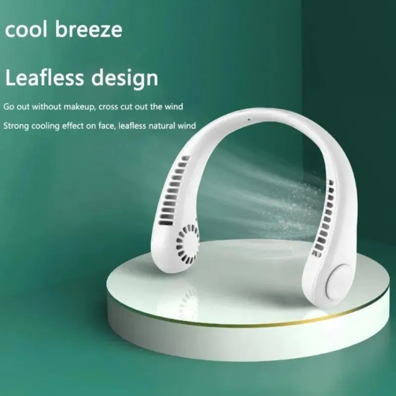 Bladeless Neck Fan: Experience Cool, Safe and Portable Air Flow