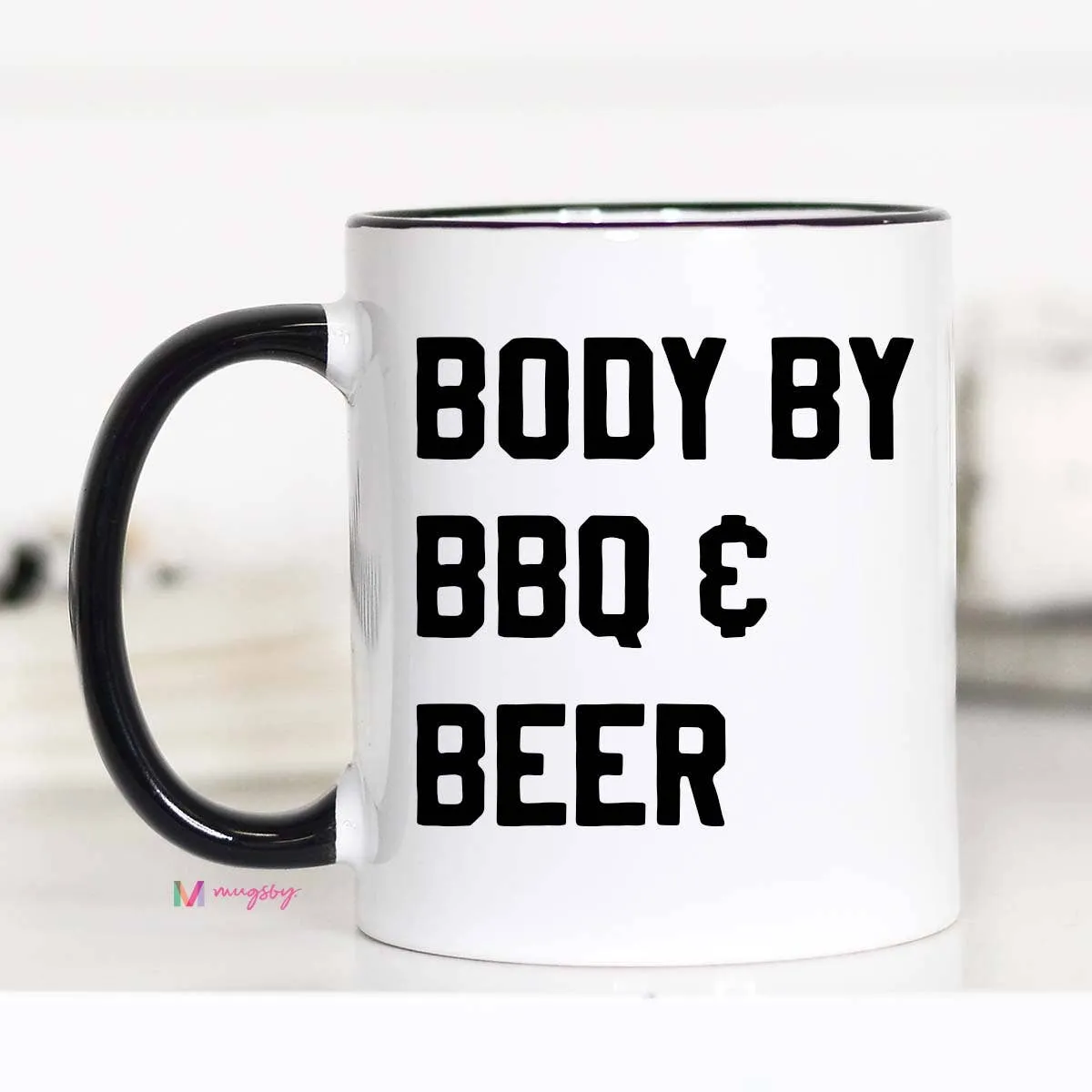 Body By Bbq and Beer Coffee Mug