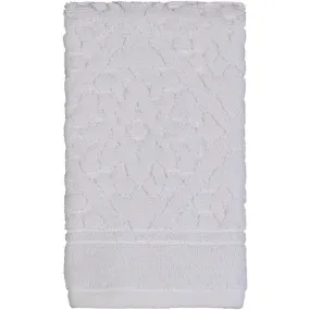 Boho Bath Towel, White