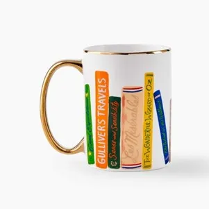 Book Club Porcelain Mug