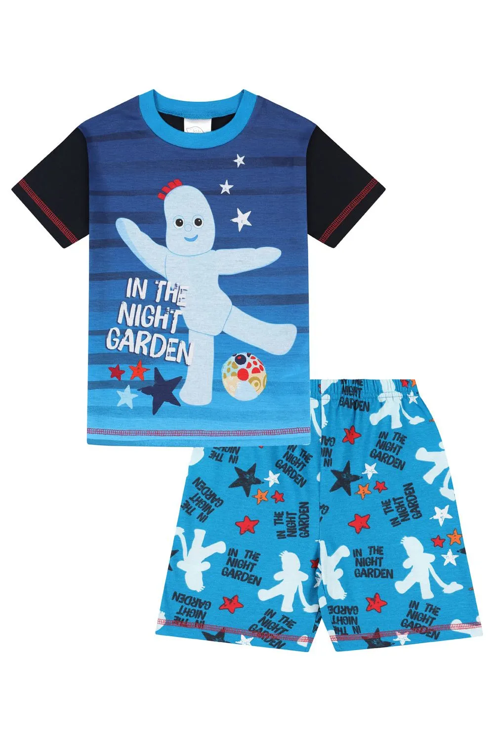 Boys In The Night Garden Iggle Piggle Short Pyjamas