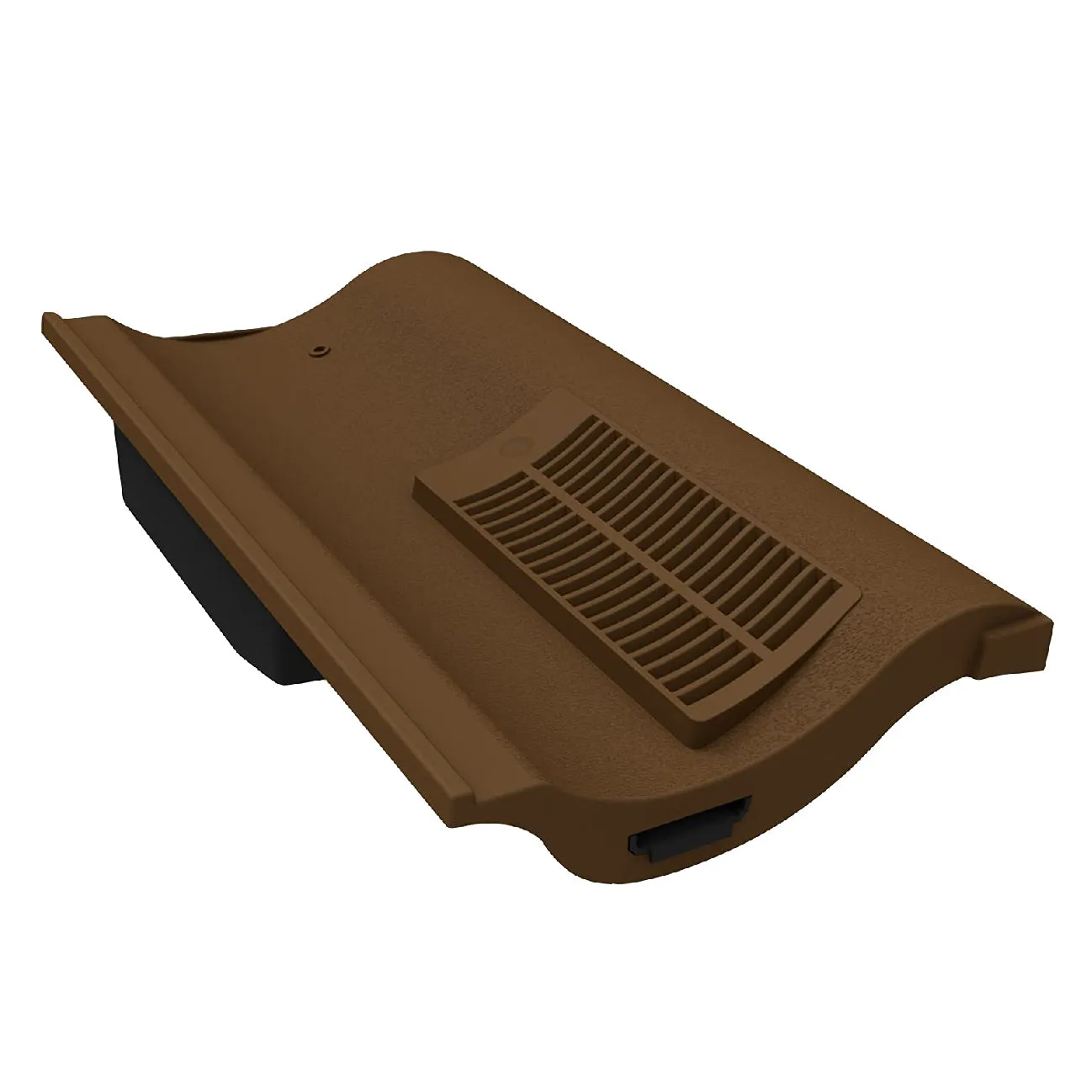 Brown Single Pantile Roof Tile Vent  / Marley Redland Sandtoft