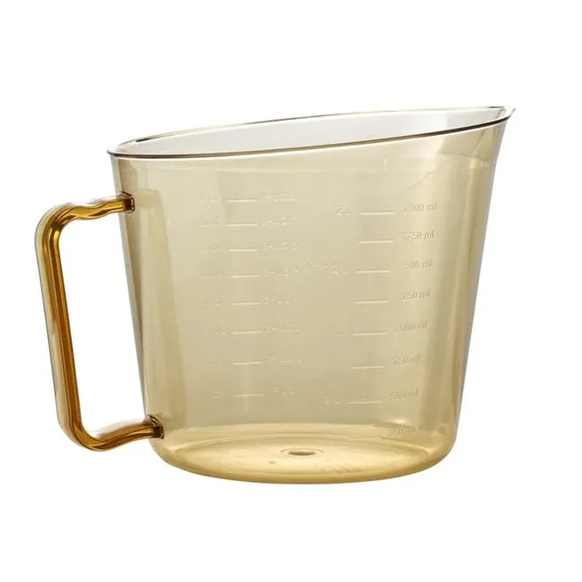 Cambro 200MCH150 High Heat Measuring Cup, Amber, 2 qt.