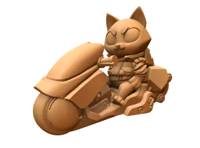 Capsule Chibi - Catneda's Bike