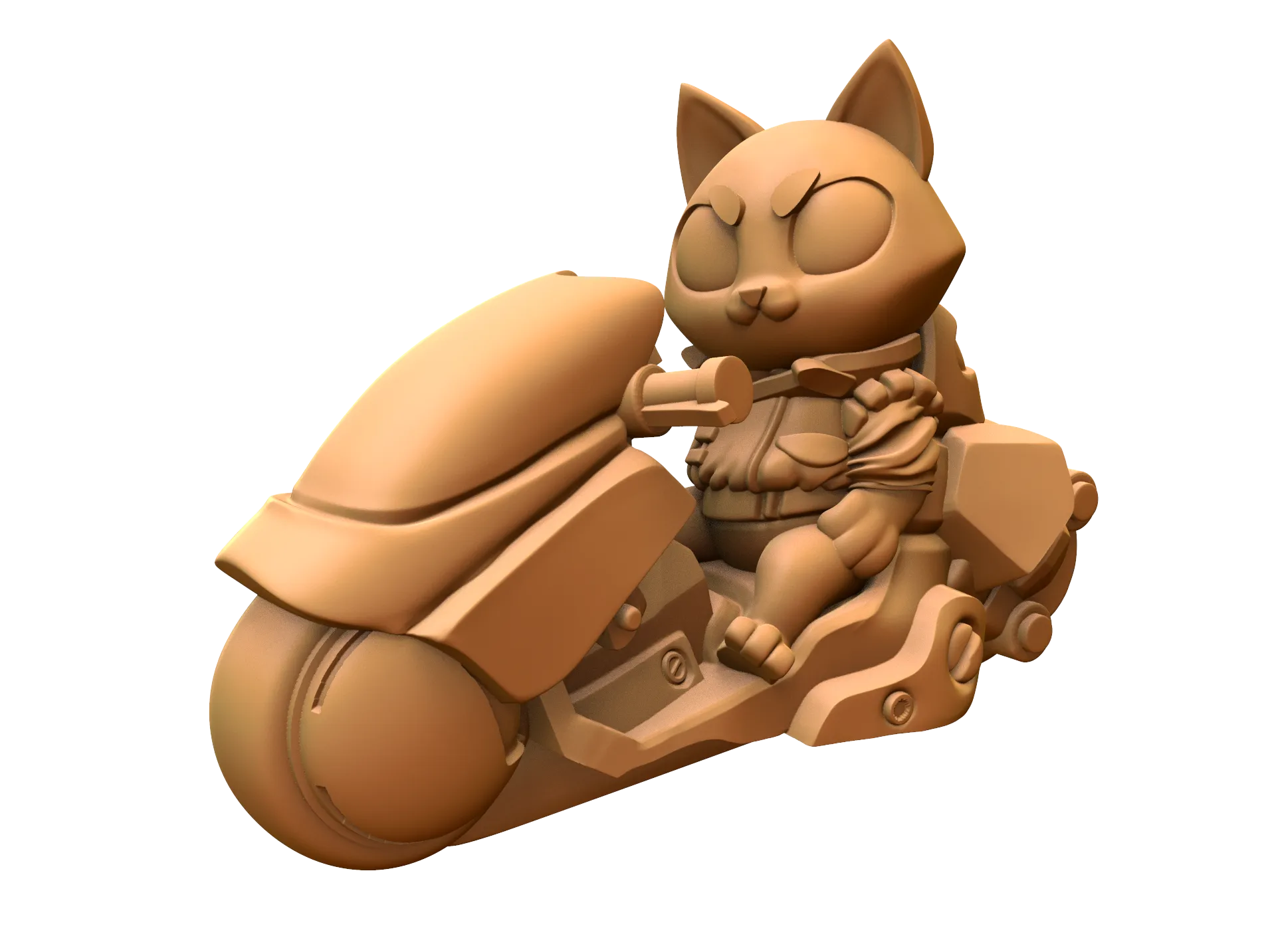 Capsule Chibi - Catneda's Bike