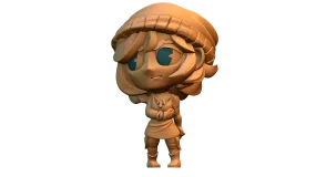 Capsule Chibi - Chloe Price (Posed)