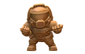 Capsule Chibi - Classic Doomguy