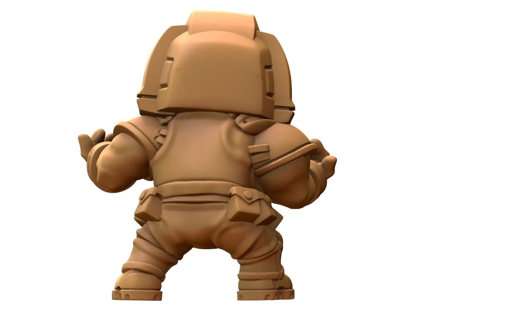 Capsule Chibi - Classic Doomguy