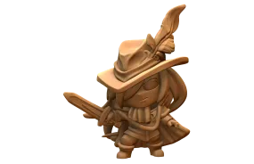 Capsule Chibi - Red Mage